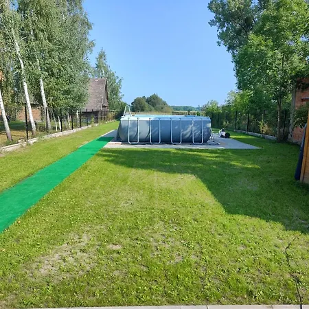 Domek Z Bala Na Podlasiu Z Balia Ogrodowa Suszcza Exterior photo